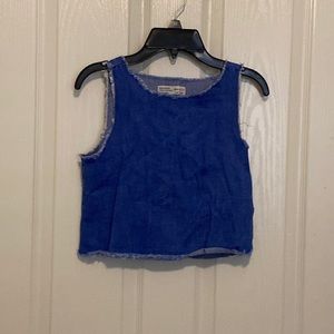 Kids cropped jeans, shirt